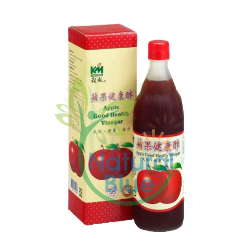 KM-APPLE VINEGAR, 600ML</BR>蘋果果酢